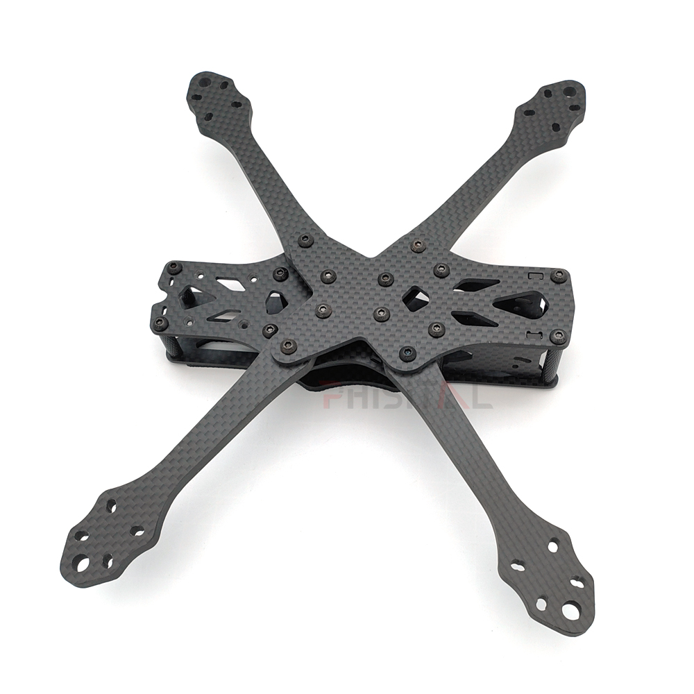 ชุดโครงควอดคอปเตอร์คาร์บอนไฟเบ - Drone Motor บทวิจารณ์และราคา