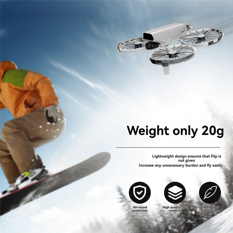 FFYY-ตัวป้องกันกันชนใบพัด สำหร - Drone Propeller Guard บทวิจารณ์และราคา